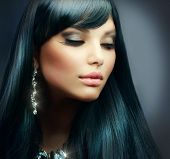 picture of health  - Beautiful Brunette Girl - JPG 