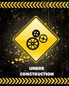 foto of construction  - under construction poster - JPG 