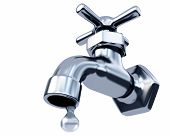 stock photo of seep  - faucet water - JPG 
