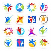 stock photo of stability  - People icons - JPG 