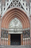 entrance to cathedral of La Plata