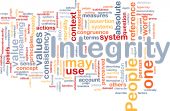 picture of integrity  - Background concept wordcloud illustration of integrity principles values - JPG 