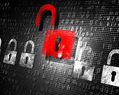 stock photo of illustration  - Security concept - JPG 