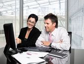 stock photo of business people  - young and good - JPG 