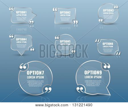 Frame For Text Website Review Quote Citation Blank Template Website Review Vector Icon Quote Customer Review Website Template