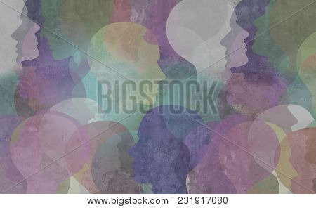 Poster: Abstract Demographics Art As A