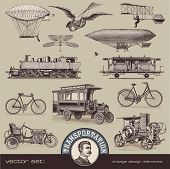 stock photo of transportation  - vintage means of transportation  - JPG 