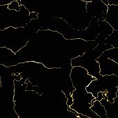 picture of discharge  - Seamless patterned decoration electric discharges on a black background - JPG 