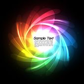 image of on-line  - Rainbow Lines Vector Background  - JPG 