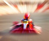 picture of competition  - Abstract red slow motion speed background - JPG 