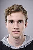 image of face  - young man face - JPG 