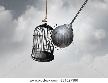 Poster: Freedom Cage And Break Free