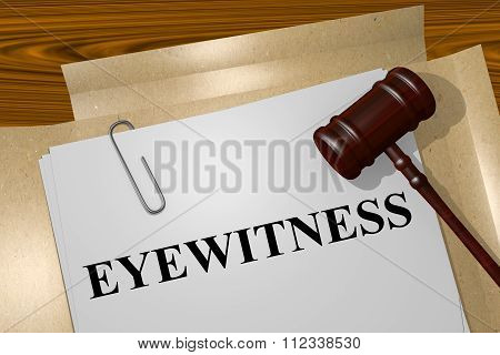 Poster: Eyewitness Concept