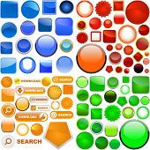 stock photo of orb  - Web buttons for design - JPG 