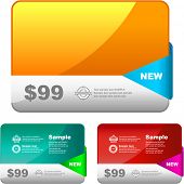 stock photo of web internet  - Sale banner collection - JPG 