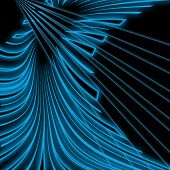 image of blue sky  - pattern in the manner of  abstract  figures - JPG 