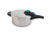 picture of pressure  - High pressure aluminum cooking pot with safety cover - JPG 