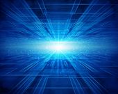 stock photo of technology  - Virtual technology background - JPG 