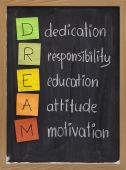 picture of education  - dedication responsibility education attitude motivation  - JPG 