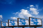 pic of computer  - conceptual image for cloud computing - JPG 