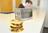 picture of receptionist  - Hotel reception - JPG 