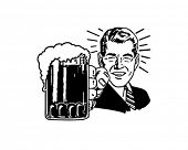 picture of guy  - Retro Beer Guy  - JPG 