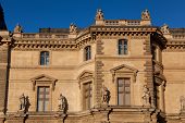 stock photo of france  - Louvre museum Paris Ile de France France - JPG 