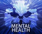 picture of health  - Psychiatric treatment mental health rorschach inkblot concept background - JPG 