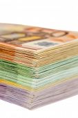 stock photo of investment  - many different euro bills - JPG 