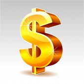 picture of currency  - dollar sign vector - JPG 