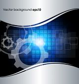 stock photo of technology  - Abstract technology background - JPG 