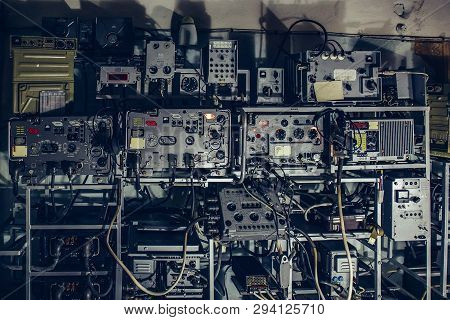 Poster: Old Ussr Retro Military Radio