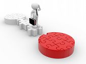 image of puzzle  - 3d people  - JPG 