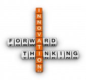pic of strategy  - forward thinking innovation crossword puzzle - JPG 