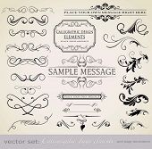 stock photo of restaurant  - vector set - JPG 