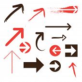 picture of arrow  - Set of Arrows - JPG 