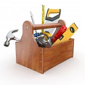 picture of buildings  - Toolbox with tools - JPG 