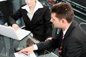stock photo of meeting  - Business people  - JPG 