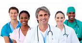 picture of medical doctors  - Smiling multi - JPG 