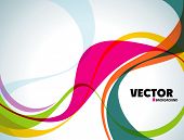 pic of symbols  - abstract vector wave eps10 - JPG 