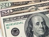 pic of currency  - Different denominations of United States Currency - JPG 
