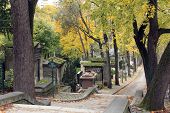image of france  - Pere Lachaise Cemetery Paris - JPG 