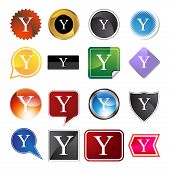 image of fraternity  - Greek fraternity symbol isolated on a white background - JPG 