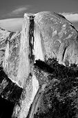 image of valley  - Rock formations in a valley Glacier Point Yosemite Valley Yosemite National Park California USA - JPG 