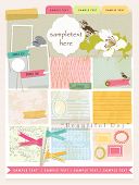 stock photo of  photo  - Vintage Design Elements  - JPG 