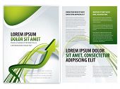stock photo of insert  - vector business brochure  - JPG 