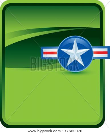 Poster: air force symbol on classic
