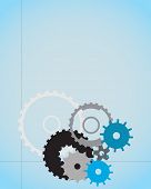 foto of technology concept  - Concept wheels background - JPG 