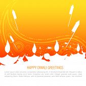 foto of religion  - vector colorful happy diwali background - JPG 