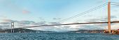foto of bridge  - Bosphorus Bridge in Istanbul - JPG 